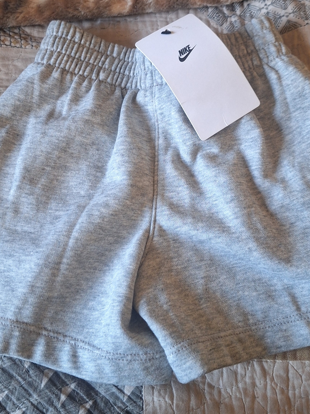 Nike Kids' Gray Athletic Shorts